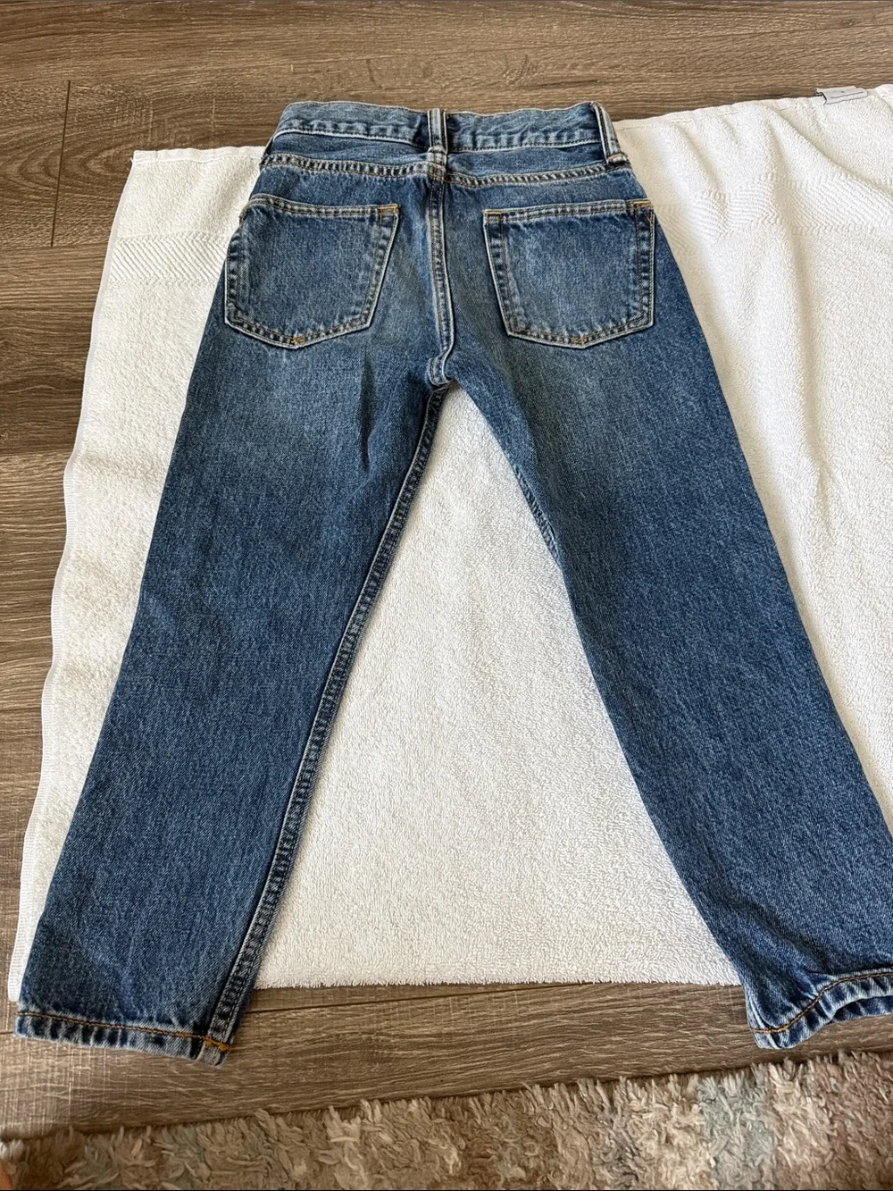 GAP Kids Medium Blue Straight-Leg Jeans